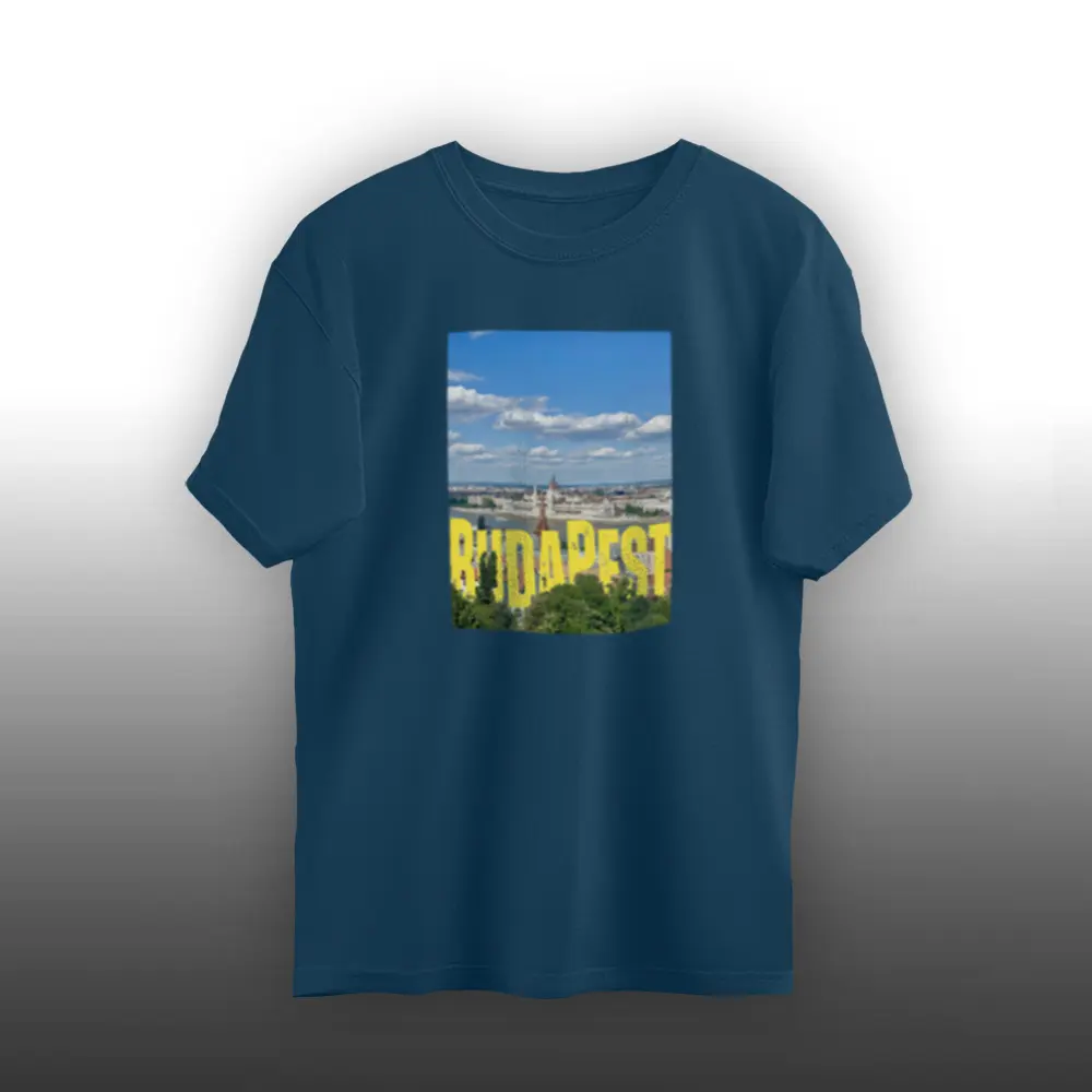 Budapest To You Unisex Oversize T-Shirt - Image 3