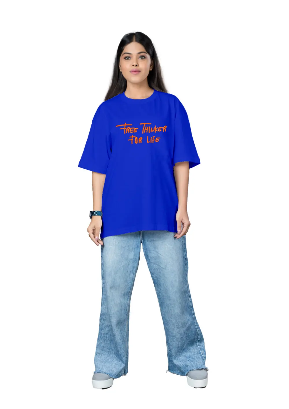 Free Thinker Oversize T-Shirt For Women